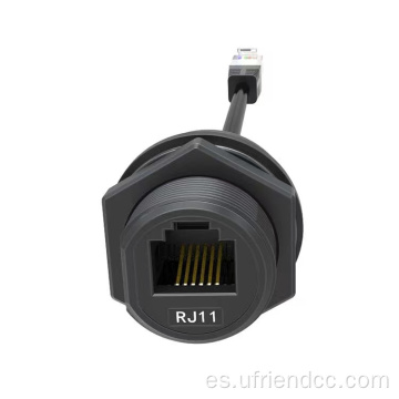 Cable de extensión de conexión IP67 Network/Conector Cable